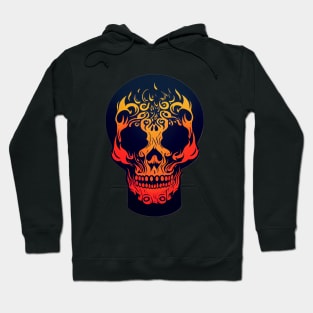 Fire Skull Hoodie